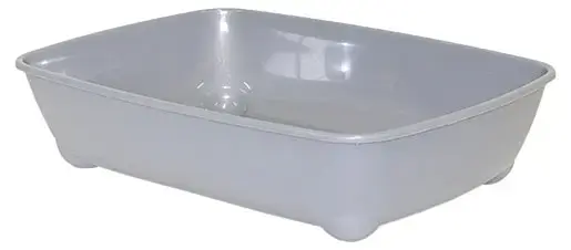 Kaķu tualete : Magic Cat Litter Tray Economy 42*31*13cm, grey