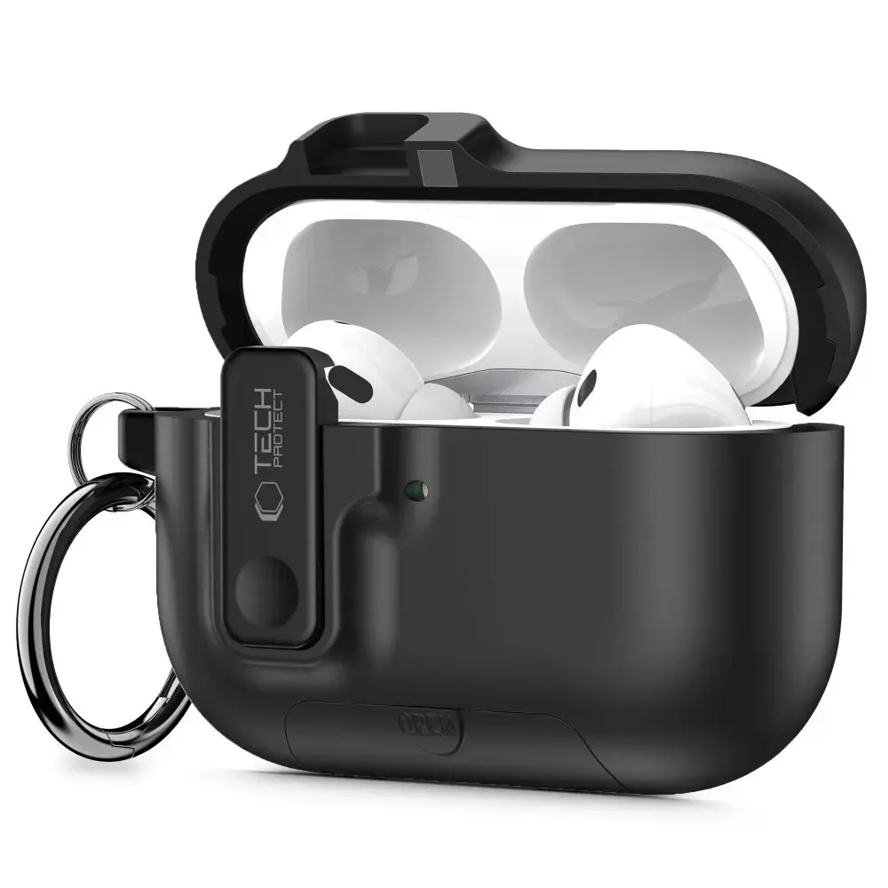 TECH-PROTECT SLIM HOOK APPLE AIRPODS PRO 3 BLACK