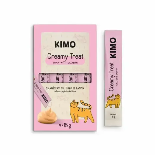 Kimo Cat Creamy Treat Tuna Salmon 60 g