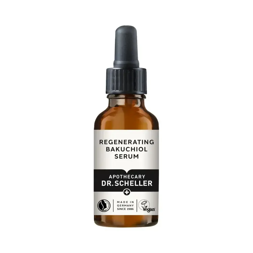Dr. Scheller , Bakuchiol, Vegan, Regenerating, Morning AND Evening, Serum, Face, 15 ml