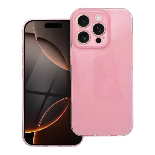 Blink 2 mm telefono dėklas iPhone 16 Pro rožinis