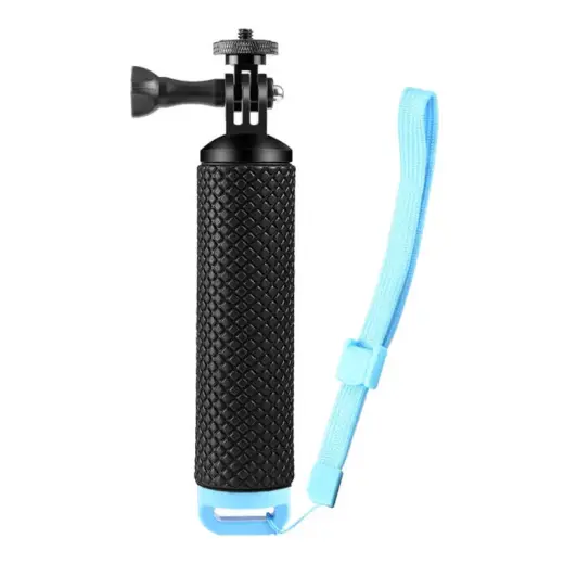 Puluz buoyancy mount for sports cameras and phones (DJI, GoPro, Insta360) (black)