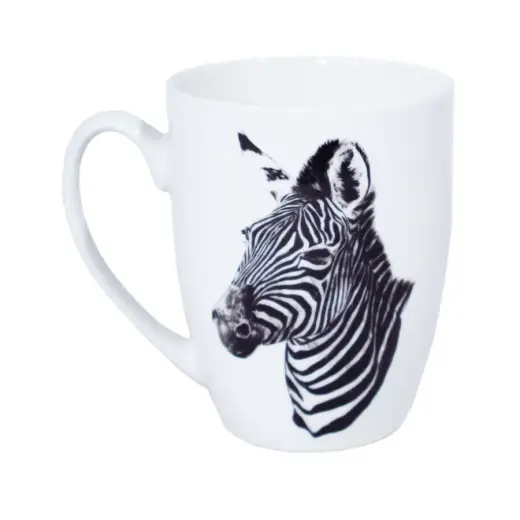 Krūze keramiska 350ml, Zebra