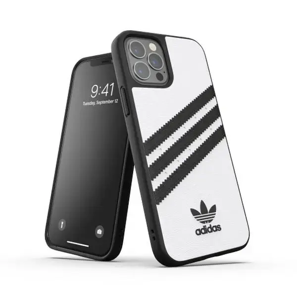 Adidas OR Moulded PU FW20 iPhone 12 Pro czarno biały|black white 42238