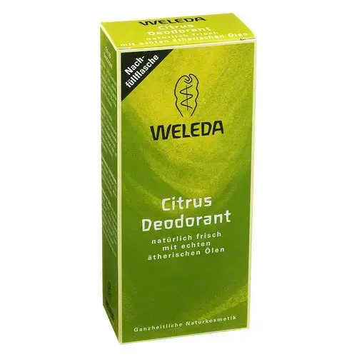 Weleda 24H Citrus Deodorant - Volume: 200 ml.