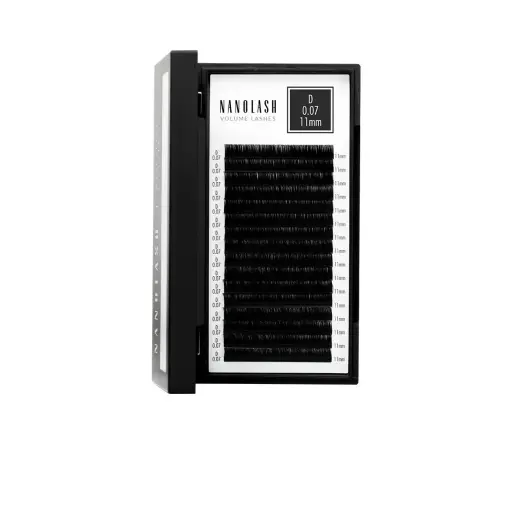 Nanolash - Volume Lashes Pestanas Postizas 007 D 11 Mm 1 U