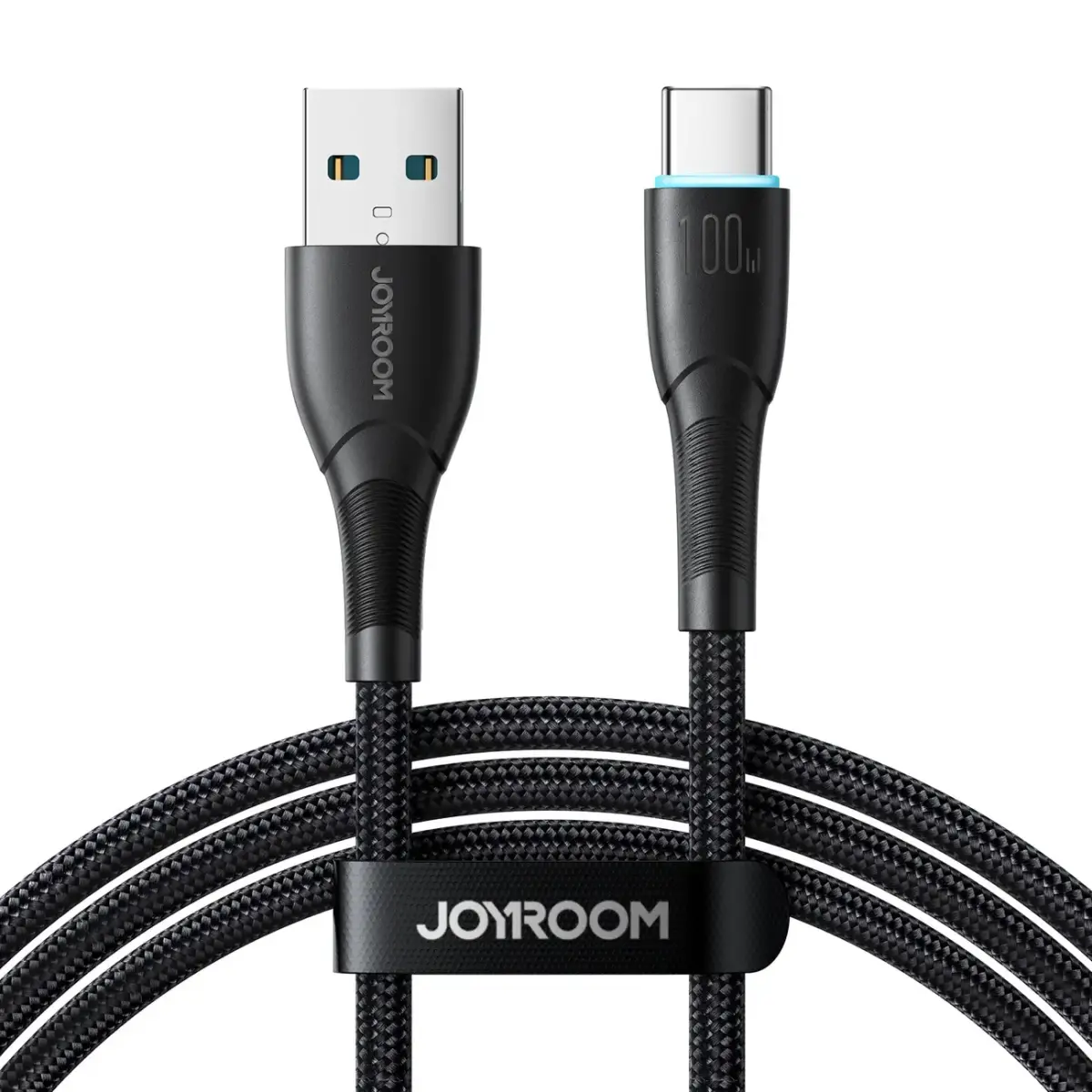 Joyroom Starry series SA32-AC6 datu pārraides un uzlādes vads | USB-A uz USB-C | 100W | 1m | melns