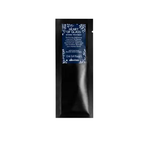Set, Davines, Heart of Glass Intense, Hair Treatment Cream Mask, Brightening, 12 pcs, 12 ml