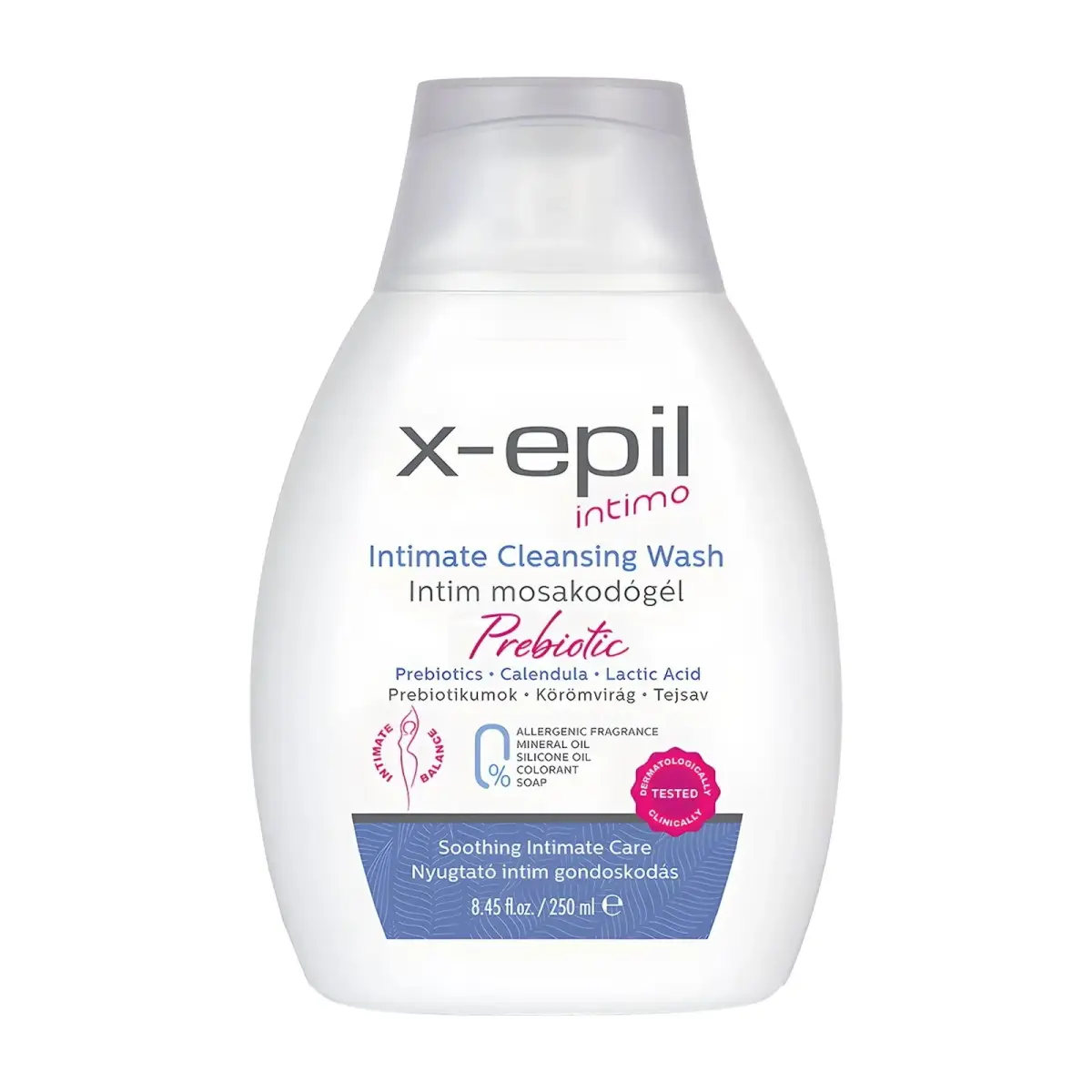X-Epil , Intimate Cleansing Wash Probiotic, Intimate Wash Gel, 250 ml