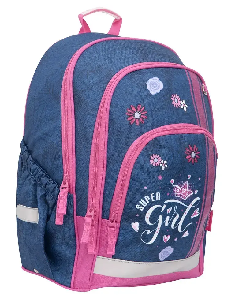 School backpack Jeans girl