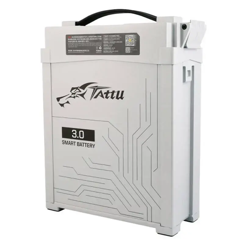 TATTU 3.0 28000mAh 53.2V 25C 14S1P HV Lipo Battery Pack with Molex plug