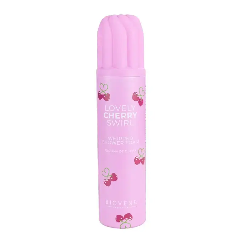 Biovene, Lovely Cherry Swirl, Hydrating, Shower Mousse, 250 ml