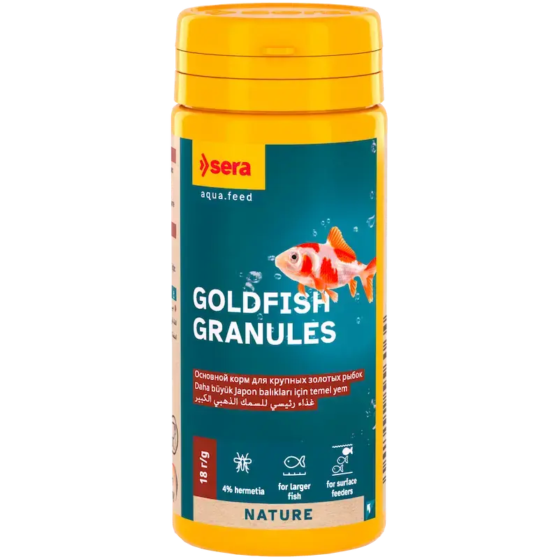Barība zivīm - Sera Goldfish Granules 50 ml (18g)