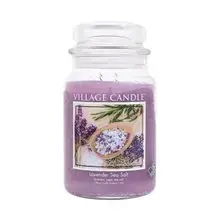 Lavender Sea Salt ( levandulová mořská sůl ) - Vonná svíčka ve skle