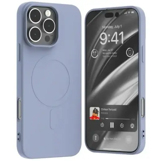 Mercury MagSafe Semi-Silicone iPhone 16 Pro Max 6,9" lawenda |lavender