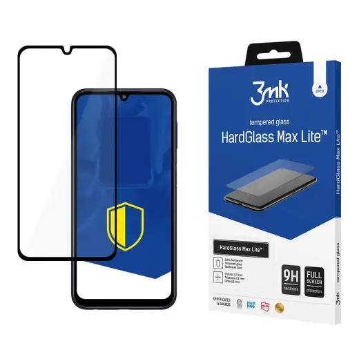 3MK HardGlass Max Lite™ aizsargstikls telefonam Samsung Galaxy M34 5G