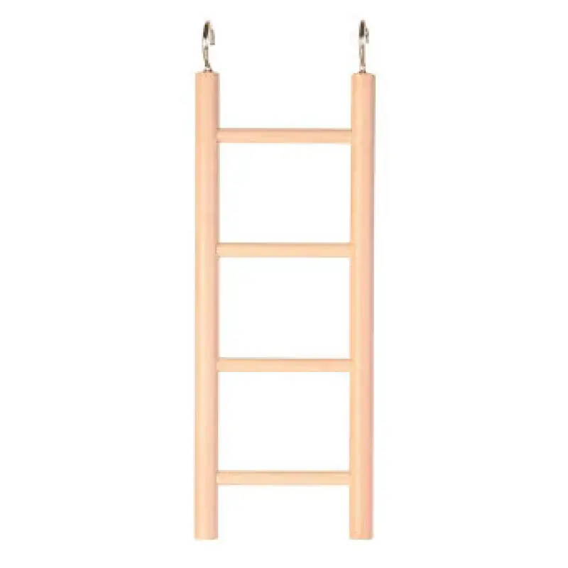 Koka trepes putniem - Trixie Wooden ladder (4 pakāpieni), 20 cm
