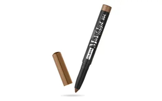 Pupa, Made To Last, Paraben-Free, Waterproof, Eyeshadow Stick, 004, Golden Brown, 1.4 g *Tester