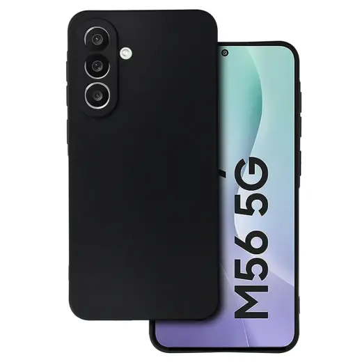 Back Case MATT for SAMSUNG GALAXY M56 5G Black