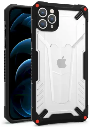 Fusion hybrid protect case for Apple iPhone 13 black