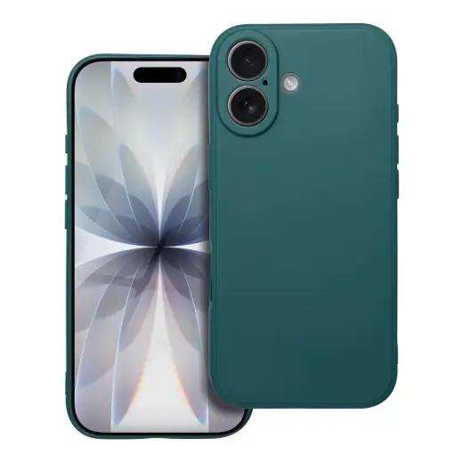Matt maciņš telefonam iPhone 17 zaļš
