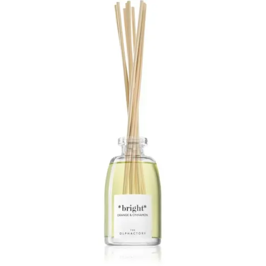 The Olphactory, Bright Orange & Cinnamon, Fragrance Sticks, Aroma Reed Diffuser, 250 ml