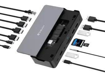 Dokstacija Verbatim Docking CDS-15 USB-C 15-in-1