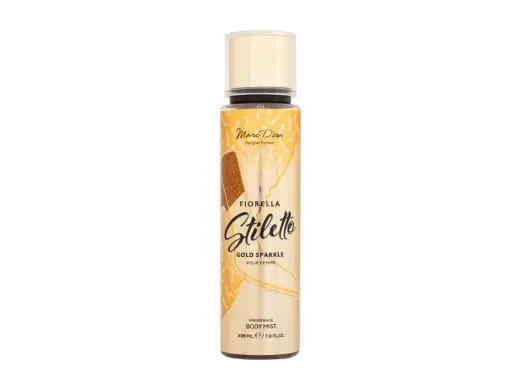 Marc Dion Fiorella Stiletto Gold Sparkle Body Spray 236 ml