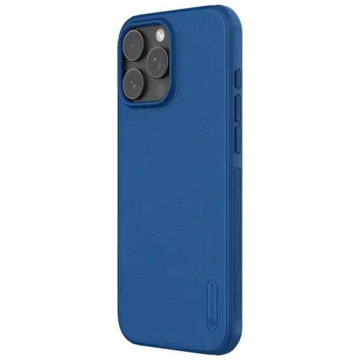 Nillkin Super Frosted PRO Magnetic Back Cover for Apple iPhone 16 Pro Blue