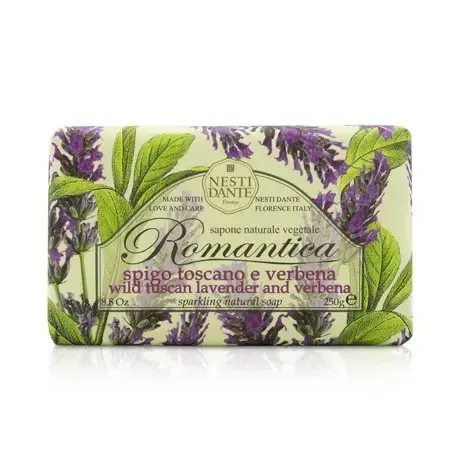 Nesti Dante Romantica Wild Tuscan Lavender and Verbena Natural Soap 250 G