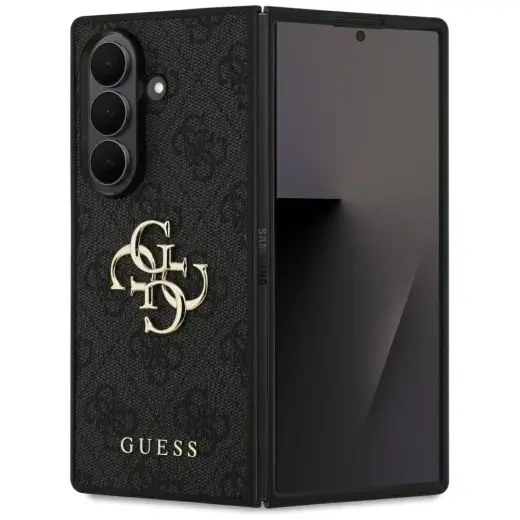 Case Guess Big 4G Logo Classic Logo for Samsung Galaxy Z Fold7 black