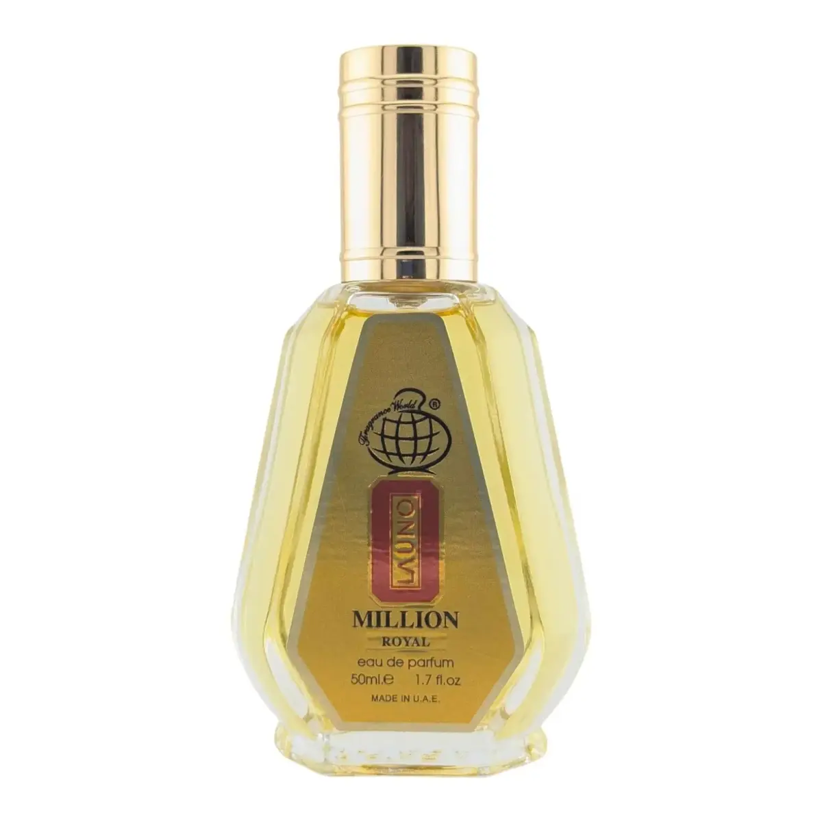 Fragrance World, La Uno Million Royal, Eau De Parfum, For Men, 50 ml