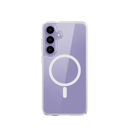 Rock Crystal Transparent Series Magnetic Case for Samsung Galaxy S25 transparent