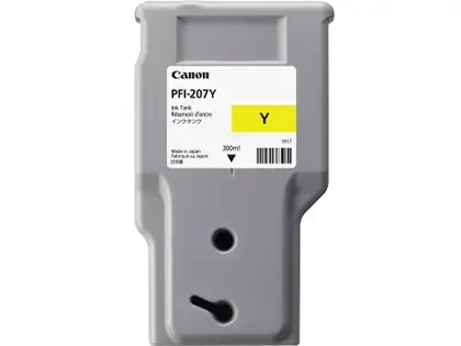 Tinte Canon PFI-207 Y 8792B001 dzeltena