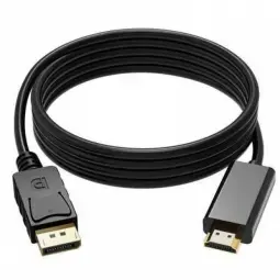 RoGer DisplayPort Male to HDMI Male Black 1.8m 4 x 2K
