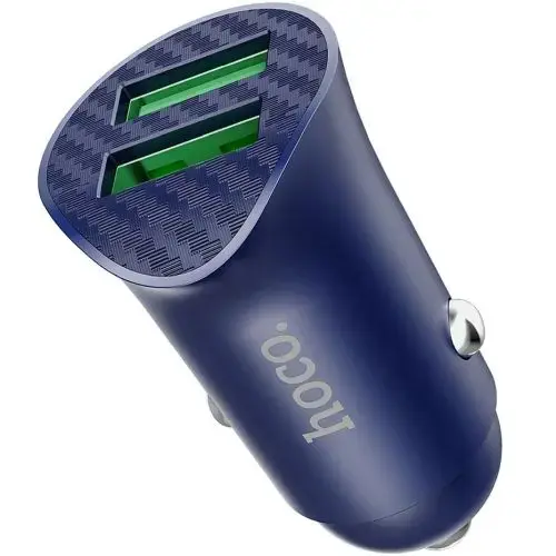 Hoco Z39 car charger | 18W | QC | USB-A | black