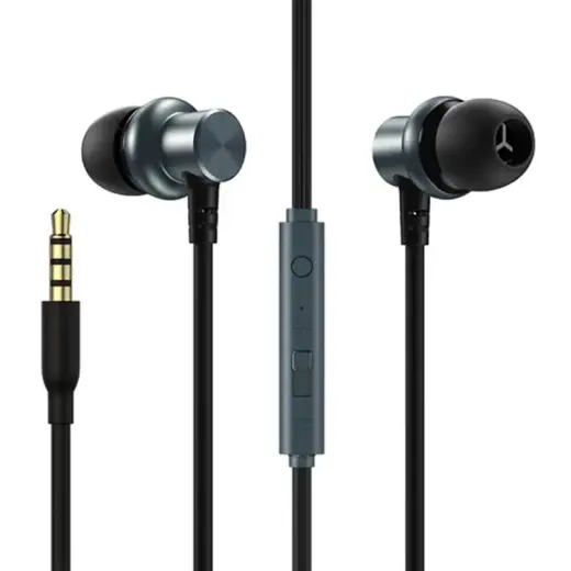 Joyroom JR-EL115 Wired Earphones (Grey)