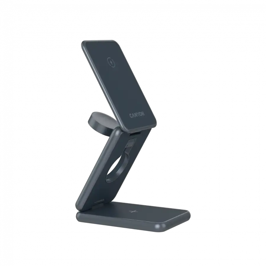 CANYON Foldable wireless charger OnCharge 309 15W 3in1 Metal