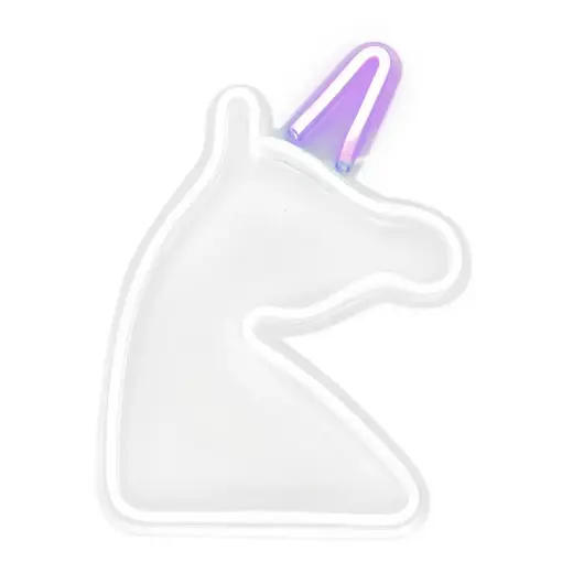 NEON NA ŚCIANĘ LED na USB - Jednorożec 2 model