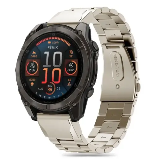 TECH-PROTECT STAINLESS GARMIN FENIX 5 | 6 | 6 PRO | 7 | 8 (47 ММ) | E TITANIUM