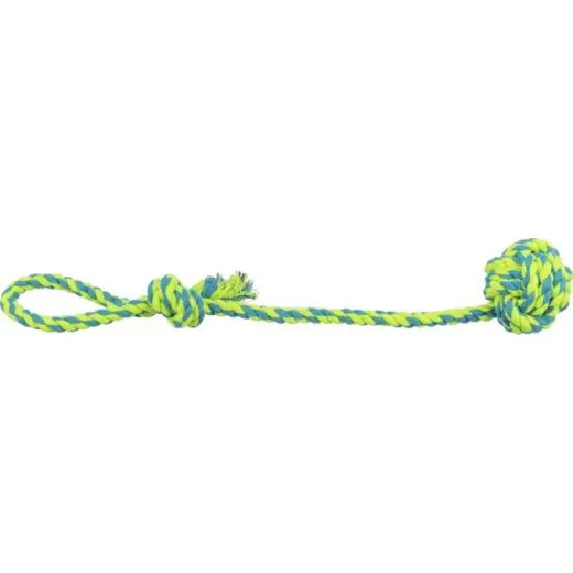 Dog Toy - Trixie Playing Rod with Woven:in Ball, 7cm|50cm