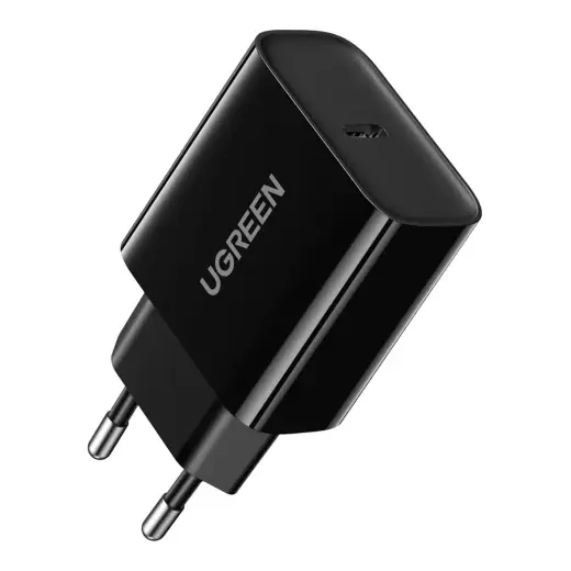 Ugreen 10191 tīkla lādētājs | 20W | PD | USB-C | melns