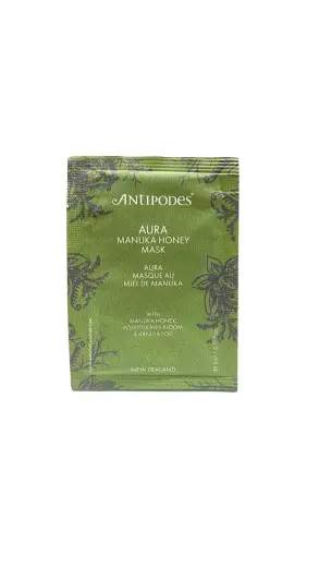 Antipodes, Aura, Honey, Soothing, Cream Mask, For Face, 5 ml