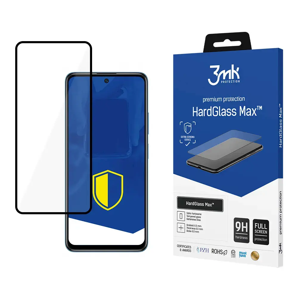 Xiaomi POCO M4 Pro 5G Black - 3mk HardGlass Max™ screen protector