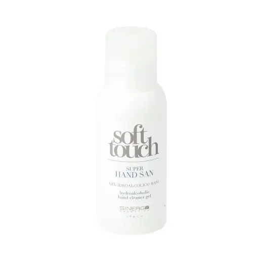 Sinergy Cosmetics - Soft Touch Super Hand San Gel ( 80% Alc. ) - Hand Disinfectant Gel 75ml