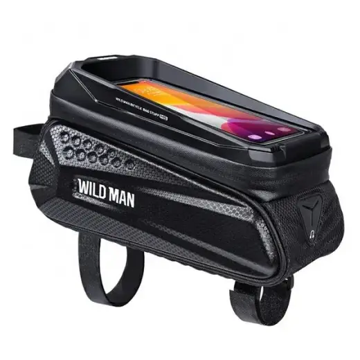 Чехол|велосипедный держатель WILDMAN MS77 frame pannier black|black