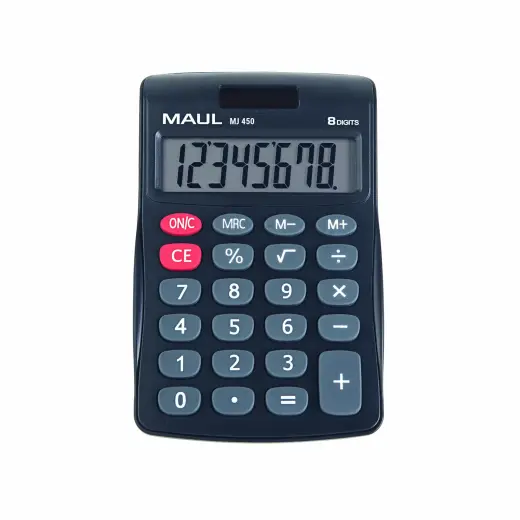 Galda kalkulators MAUL, MJ 450, junior, 8 cipari