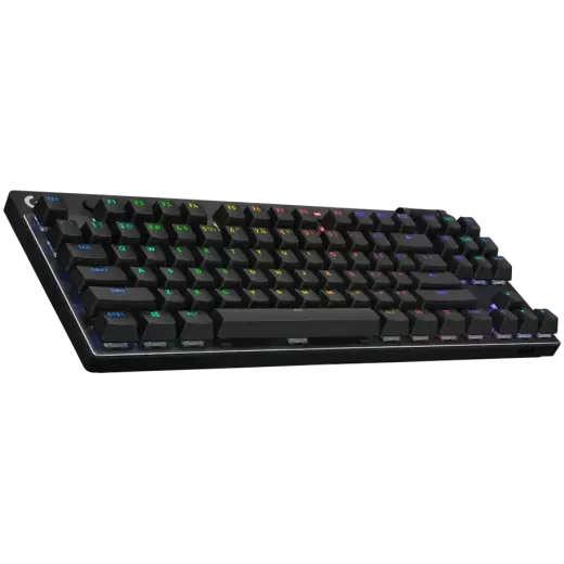 LOGITECH G PRO X TKL LIGHTSPEED Gaming Keyboard - BLACK - US INT'L - 2.4GHZ/BT - EMEA28i-935 - CLICKY
