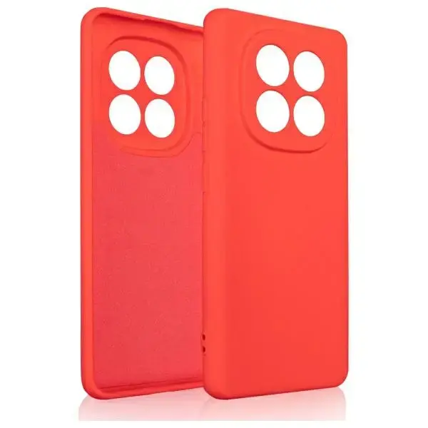 Beline Silicone Case Xiaomi Redmi Note 14 Pro+ red