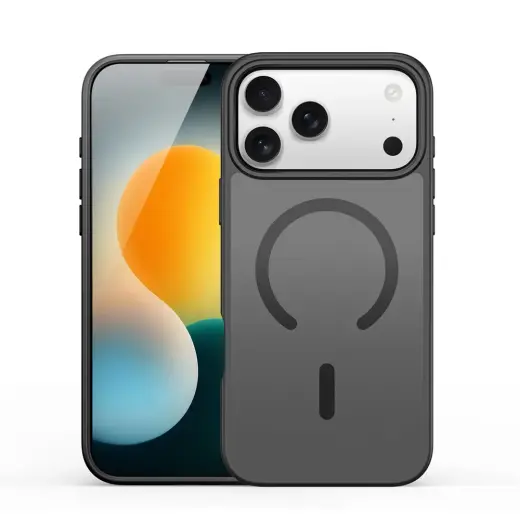 Dux Ducis Yind telefoni ümbris MagSafe toega iPhone 17 Pro Max must